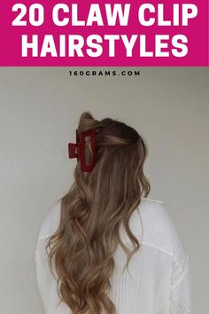 Save this pin for the trendiest claw clip hairstyles perfect for any occasion! Elevate your look with these effortlessly chic styles. #ClawClipHairstyles #FashionInspiration #HairGoals Updo Hair Extensions, Space Buns Hair, Hair Accessories Updo, Claw Clip Hairstyles, Chignon Bun, Bun Hair Piece, Half Ponytail, Sleek Updo, Clip Hairstyles