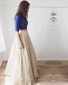 White Lehenga, Jamawar Lehenga, Blue Choli, Banarsi Lehenga, Ivory Lehenga, White Long Skirt, White Ball Gown Skirt by KaamdaniCouture on Etsy Elegant Choli With Long Skirt For Reception, Elegant Lehenga With Unstitched Blouse, Beige Flared Skirt For Wedding, Elegant Long Skirt Set For Wedding, Long Skirt Set With Unstitched Blouse For Wedding, Elegant Skirt For Diwali Reception, Elegant Long Flowy Lehenga Skirt, Elegant Flowy Long Skirt Lehenga, Elegant Fitted Maxi Length Choli