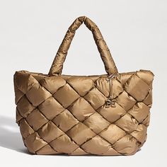 Nylon. Lining: 100% Polyester. H: 12 inches x W: 17 inches x D: 8 inches. Drop: 9 inches. Sam Edelman, Handbag Accessories, Handbags