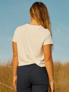 The Best Tee is just that: simple, well-fitting, and pairs with everything 55% Hemp, 45% Cotton Preshrunk Garment Dyed Relaxed Washed Tops For Summer, Relaxed Washed Cotton Tops, Summer Washed Tops For Casual Gatherings, Short Sleeve Washed Organic Cotton Tops, Washed Organic Cotton Short Sleeve Tops, Basic Washed Organic Cotton Tops, Simple Cotton Tops For Casual Gatherings, Simple Summer Tops For Casual Gatherings, Summer Organic Cotton Washed Tops