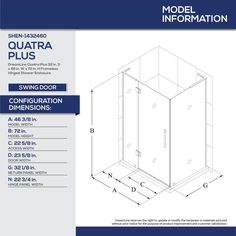 the diagram shows how to install an in - wall shower