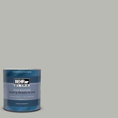 a can of behr ultra gray paint