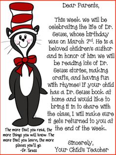 a cat in the hat poem with an image of a cat wearing a red bow tie