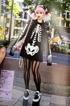 Goth Kawaii Fashion, Goth Outfits Aesthetic, Menhera Fashion, Kawaii Fashion Outfits