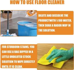 how to use floor cleaner for cleaning floors