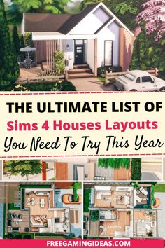 sims 4 house layouts