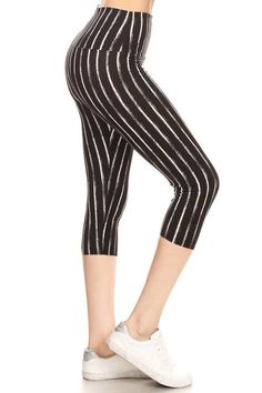 Imported One Size YOGA style banded lined stripe printed knit capri legging with high waist 98% Polyester 2% Spandex Multi LIT Yoga Style Banded Lined Stripe Printed Knit Capri Legging Yoga Style, Leggings Sale, Mini Short, Yoga Fashion, Chevron Print, Denim Jumpsuit, Capri Leggings, High Waisted Denim, Leggings Fashion