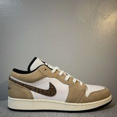 Nike Air Jordan 1 Low Se Grade School Brown Elephant Shoe Size 6.5y Dz5368-201 New With Half The Box, No Rips Or Tears. The Shoes Are Apart Of Nike's Refurbish Program. We Always Carefully Package And Ship Right Away. Reach Out With Any Questions! Youth 6.5 & Women's 8 The Pair In Our Photos Is The Exact Pair You Are Purchasing Make Sure To Follow Us. We Post Shoes Often And Offer Bundle Pricing. Air Jordan 1 Low Brown, Nike Air Jordan 1 Low, Nike Air Jordan 1, Air Jordan 1 Low, Jordan 1 Low, Grade School, Kids Nike, Air Jordan 1, Nike Air Jordan