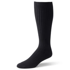 Start your day on the right foot with these men's Lands' End dress socks. 3-pair Combed cotton is comfortable and breathable Knee-high socks Seamless toe for smooth comfortFABRIC & CARE Nylon, cotton, spandex Imported Machine wash Color: Black. Gender: male. Age Group: adult. Dress Socks, Knee High Socks, Buy One Get One, Mens Socks, High Socks, Lands End, Combed Cotton, Cotton Spandex, One Size Fits All