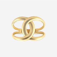 Plain Gold Infinity Knot Fashion Ring - Grownbrilliance Luxury Gold Infinity Ring, Chic Formal Jewelry With Open Band, Chic Formal Open Band Jewelry, Modern Twist Gold Open Band Jewelry, Gold Rings For Evening Fine Jewelry, Gold Fine Jewelry Rings For Evening, Modern Yellow Gold Infinity Jewelry, Elegant Light Gold Formal Jewelry, Elegant Gold Bracelet With Open Band