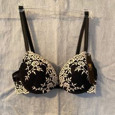 Reposhing This Item I Purchased From @Sfedok. Item Is New With Tags And Lovely But It Was The Wrong Band Size For Me! Questions? Leave A Comment Below! Elegant Black Bra For Spring, Pink Lace Bra, Lacy Bra, Convertible Bra, Soft Cup Bra, Full Coverage Bra, Seamless Bra, Push Up Bra, Strapless Bra