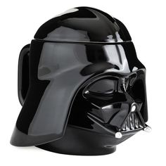 a darth vader mug is shown on a white background