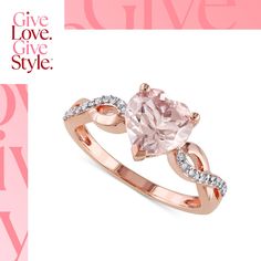 in stock Macy's Promise Ring With Diamond Cut, Macy's Vvs Clarity Diamond Ring As Gift, Macy's Diamond Ring With Vvs Clarity For Gift, Macy's Diamond Ring With Vvs Clarity As Gift, Macy's Vvs Clarity Diamond Ring Gift, Macy's Diamond Ring As A Gift, Macy's Diamond Cut Promise Ring, Rose Gold Heart Cut Ring With Diamond Accents, Macy's Pink Jewelry For Wedding