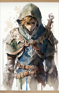 Assassin Creed, Legend Of Zelda, Crossover, Art