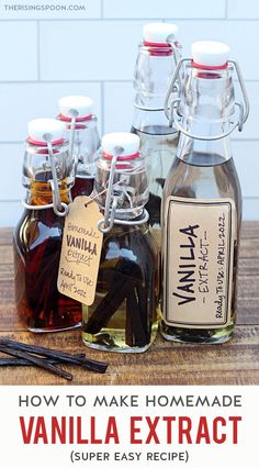 how to make homemade vanilla extract super easy recipe