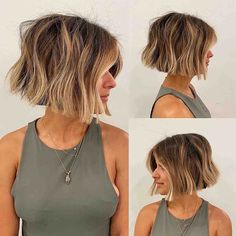 Short Bob Cuts, Light Curls, Trendy Bob Hairstyles, Choppy Bob Haircuts, Best Bob Haircuts, Textured Haircut, Textured Bob