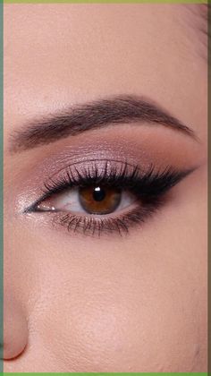 Cute Simple Makeup Looks For Wedding, Simple Makeup For A Black Dress, Pink Siren Eyes, Makeup Looks For A Wedding Guest, Ball Makeup Brown Eyes, Make Up Ideas For Wedding Guest Eye Makeup, Brown Siren Eye Makeup, Night Wedding Makeup Guest, Simple Makeup Looks For Wedding Guest