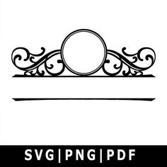 a black and white logo with the word svpng