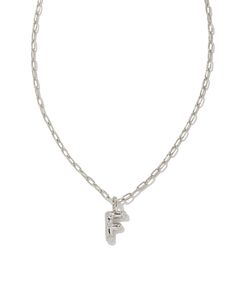 Personalize your everyday look with the Crystal Letter Silver Short Pendant Necklace in White Crystal. Whether you’re rocking your initial or a loved one’s, this sentimental layer is one you’ll keep coming back to again and again.