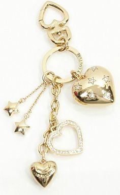 Fluffy Phone Cases, Heart Key Chain, Hearts And Stars, Nail Designs Valentines, Gold Key, Couture Accessories, Heart Key, Heart And Key