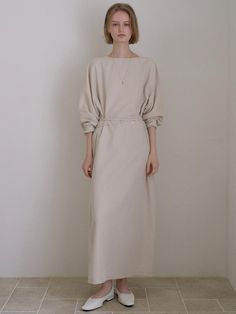 Composition : 70% Rayon, 30% TencelColor : BEIGECountry of Origin : Republic of Korea Neutral Long Sleeve Dresses For Work, Beige Midi Dress For Office In Spring, Beige Belted Maxi Dress, Beige Maxi Dress For Workwear, Elegant Beige Belted Maxi Dress, Neutral Long Sleeve Midi Dress For Work, Spring Beige Office Dresses, Spring Office Beige Dresses, Chic Beige Maxi Dress For Daywear