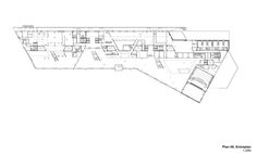 an architectural drawing of the ground plan