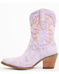 Purple Gameday Outfit, Clemson Gameday, Purple Cowboy Boots, Humble Hustle, Purple Denim, Womens Cowgirl Boots, Purple Boots, Western Ankle Boots, Gameday Outfit