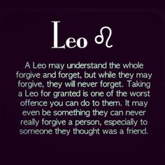 leo zodiac sign with the words leo on it