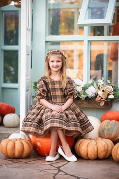 Introducing our "Sweater Weather" petal dress – a timeless piece that's perfect for capturing those precious moments during cozy fall photography sessions. 📸🍂 Our "Sweater Weather" dress is a delightful blend of vintage elegance and modern comfort. Crafted with meticulous attention to detail, it features a classic silhouette that's reminiscent of a beautiful Autumn day. The skirting is fully lined so not itchy feeling against the skin. FITS APPROXIMATELY 5 Year-Petite 7 Year DRESS MEASUREMENTS Brown Dress For Garden Party In Fall, Brown Dress For Fall Garden Party, Cute Cream Fall Dress, Cottagecore Cream Dress For Fall, Cream Cottagecore Dress For Fall, Cream Cottagecore Fall Dress, Vintage Brown Dress For Garden Party, Petal Dress, Weather Dress