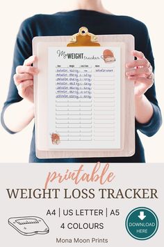 Easy way to track your weight loss progress - daily, weekly or monthly chart, you choose when to check your measurements, just add date and achived weight. Print your weight watcher as many times you need. With trendy botanical design and minimalistic look. Colour Pallets, Weight Tracker, Fitness Icon, Planner Inserts Printable, Botanical Design, Letter I