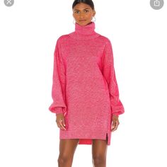 Show Me Your Mummy Chester Sweater Dress In Hot Pink. Brand New With Tags. Size Small Mumu Dress, Hot Pink Color, Pink Brand, Show Me Your Mumu, Show Me Your, Chester, Show Me, In Hot, Pink Color