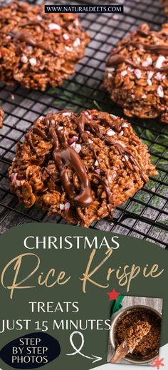 christmas rice krispea treats just 15 minutes to bake by the photo booth