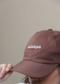 Season 8 Final Product! 👏🏼

Our Hallelujah Cap in Burnt Brown 🧢 🤎

Hallelujah literally translates from Hebrew as “Praise the Lord.”

All is for His Glory. All is for His Praise! ☝🏼❤️

Pre-Order opens at 5pm tomorrow 😄

What do you think?! 

Thank you for your amazing support! ❤️

#christianclothing #christiancap Christian Merch Ideas, Church Merch Ideas, Christian Caps, Merch Ideas Products, Christian Style, Church Merch