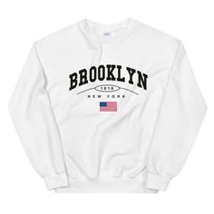 Brooklyn Sweatshirt, Brooklyn Crewneck, Brooklyn Sweater, Brooklyn NY, Brooklyn Shirt, Brooklyn Gifts, Vintage Brooklyn Sweatshirt * Super soft sweatshirt made of 50% cotton 50% polyester. * Design is high-quality screen printed. * Classic fit - Size up if you want a looser fit. * Unisex sizing - See pictures for size guide. Wash inside out using mild detergent. Let hang dry. If you have any questions, feel free to message me! Shop Homepage: https://www.etsy.com/shop/peachleafstore/ *Disclaimer: Brooklyn Sweatshirt, Brooklyn Shirt, Vintage Brooklyn, Lobster Shirt, Peach Shirt, Gifts Vintage, San Antonio Texas, Shirts For Women