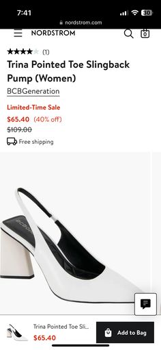 Slingback Pump, Women's Pumps, Nordstrom, Pumps