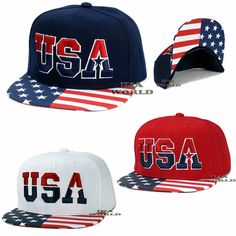 USA AMERICAN Flag HatStars and Stripes High Definition Embroidery Stars and StripesUSA Flag Flat Bill Baseball CapAdjustable Snapback ClosureComfortable Easy Fit for Both Men and WomenPremium High Quality Headwear  Free Shipping (Domestic only)  All hats are shipped in a Box to prevent damage while in transit. We Will Combine All Multi-Orders We ship Priority mail service when ordered 4 or more items. To get your item faster, shipping and handling takes one business day (excluding weekends and h Trendy Cap For 4th Of July, 4th Of July Snapback Baseball Cap, Americana Style Adjustable Baseball Cap, American Snapback Baseball Cap With Flag, American Flag Snapback Baseball Cap, American Snapback Baseball Cap For Baseball Season, 4th Of July Baseball Cap Snapback, American Style Snapback Baseball Cap, Adjustable Snapback Baseball Cap In Americana Style