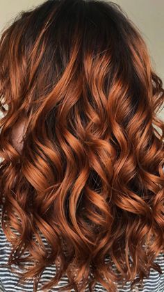 💫🦋 Exquisite Deep Autumn Hair Color fall hair colors dark copper Inspiration 🌸💫 Deep Autumn Hair, Deep Autumn Hair Color, Deep Plum Hair, Dark Caramel Hair