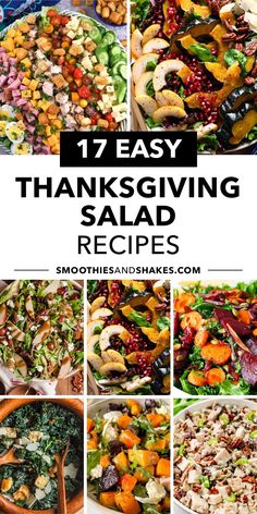 thanksgiving salads that are easy to make and delicious