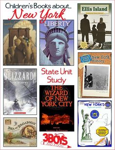 children's books about new york state unit study