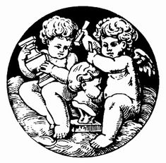 an image of two children sitting on the ground, one holding a bottle and the other pointing