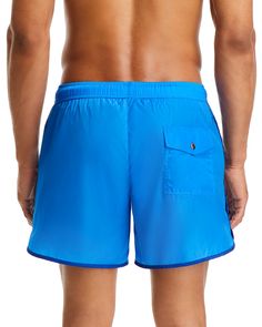 "Find MONCLER 5.5 Swim Shorts on Editorialist. Moncler 5.5\" Swim Shorts.Color:Bright Blue.Size:Medium.Material:Shell: 100% polyamide; lining: 100% polyamide.Swimsuits." City Life, Bright Blue, Clothing And Accessories, Swim Shorts, To The World, The Mountain, Top Brands, Swimming, Size Medium