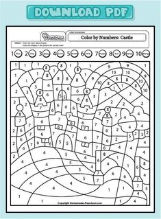 Не СПШки Teaching Counting, Preschool Math Worksheets, Math Coloring, Free Preschool, Color By Numbers, Color By Number, Preschool Math, Preschool Worksheets, Worksheets For Kids