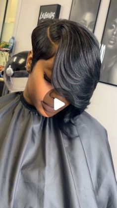 KooKie 🔱est on Instagram: "Don’t Be Afraid To CUT‼️🗣️😮‍💨🔥..Have You Purchased VOL. 1 OF MY VIRTUAL PIXIE CUT CLASS? LINKS IN MY BIO‼️‼️🗣️🗣️🗣️🗣️🗣️  ‼️‼️CLICK THE  LINK IN MY BIO TO PURCHASE ALL YOUR @boldholdlaceamerica  LACE PRODUCTS ‼️‼️‼️  #instagood #instareels #foryou #explorepage #Hair #Makeup #Lashes #Silkmane #tiktok #trending #officialhandzk #love #Fall #foryoupage #reels #frontalinstall #makeup #Boldholdlacetape #Messybob #Bob #layers #color #SouthCarolina" Pixie Cut Sew In, Cute 27 Piece Hairstyles Quick Weave, Short Body Wave Quick Weave, Pixie Cut Weave, Peekaboo Short Hair, Quick Weave Pixie Cut Black Women, Pixie Haircut For Black Women Weave, Body Wave Bob Weave Sew Ins