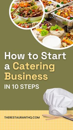 How to Start a Catering Business in 10 Steps Fruit Kabob, Food Business Ideas, Catering Industry, Home Catering, Catering Supplies, Baking Business