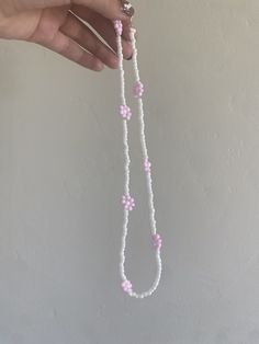 Cute flower neckless Trendy Flower Necklace As A Gift, Trendy Flower Necklace For Gifts, Trendy Flower Necklace With Flower Charm Pendant, Trendy Flower Pendant Necklace With Charm, Trendy Flower Necklace With Flower Pendant, Adjustable Flower Shaped Necklace For Spring, Adjustable Flower-shaped Necklace For Spring, Pink Adjustable Flower Shaped Necklace, Adjustable Pink Flower-shaped Necklace