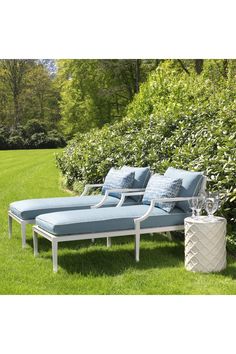 Chaise Outdoor Lounge Chair | Eichholtz Bella Vista | OROA Blue Lounge Chair, Waterproof Furniture, Outdoor Chaise Lounge Chair, Comfortable Lounge, Outdoor Armchair, Chaise Lounges, Bella Vista, Outdoor Furniture Collections, European Furniture