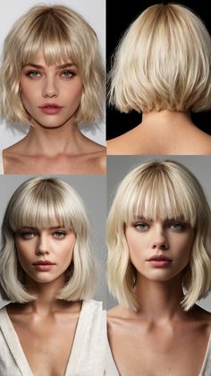 Chic Platinum Blonde Hair Color Ideas Ideas for Platinum Blonde Textured Shag 💇 Blonde With Lavender, Platinum Blonde With Dark Roots, Dark Roots Ombre, Going Blonde, Seamless Hair Extensions, Blonde With Dark Roots