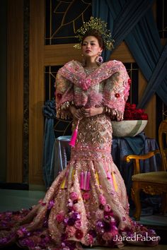 Philippine Costume, Debut Inspiration, Philippines Outfit, Class And Elegance, Luxury Gowns, Cultural Fashion