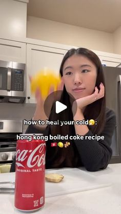 sammi.wong on Instagram: "It’s flu/cold season but this will give your immune system a boost (plus it tastes really good!!) @cocacola #hongkong #cantonese #hongkongrecipes #hongkongfood #chinese #chinesefood #coldremedy #fluremedy" Homemade Cold Remedies, Coke Recipes, Hong Kong Food, Diet Drinks, Cold Remedies, Holistic Living, Cold Season, Diy Creative, Chinese Food