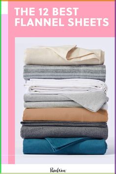 the 12 best flannel sheets for all types of blankets and beddings